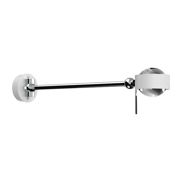  Top Light Top Light Puk Mini Hotel Led, 30cm, Clear Lenses, White/chrome 