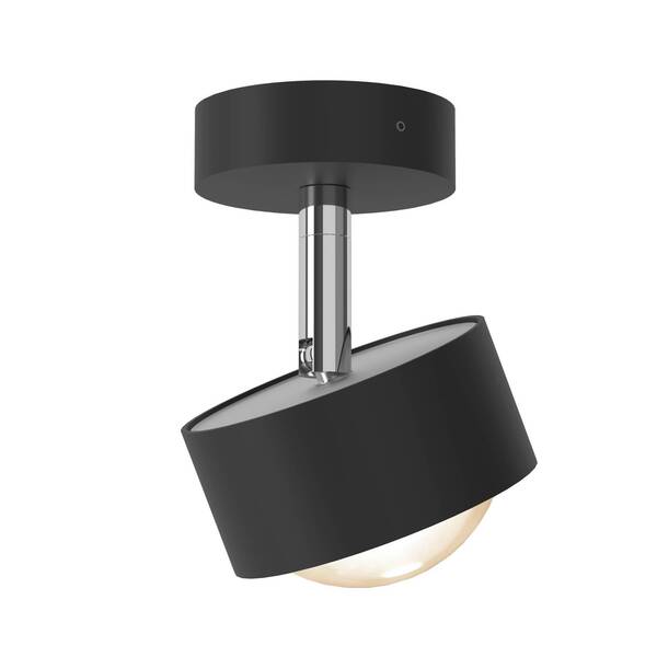  Top Light Top Light Puk! 80 Turn Up/downlight Matt Lens Black/chrome 