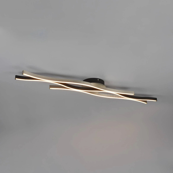  Trio Lighting Trio Lighting Blaze Led Ceiling Light, Cct, Dimmable, Aluminium 