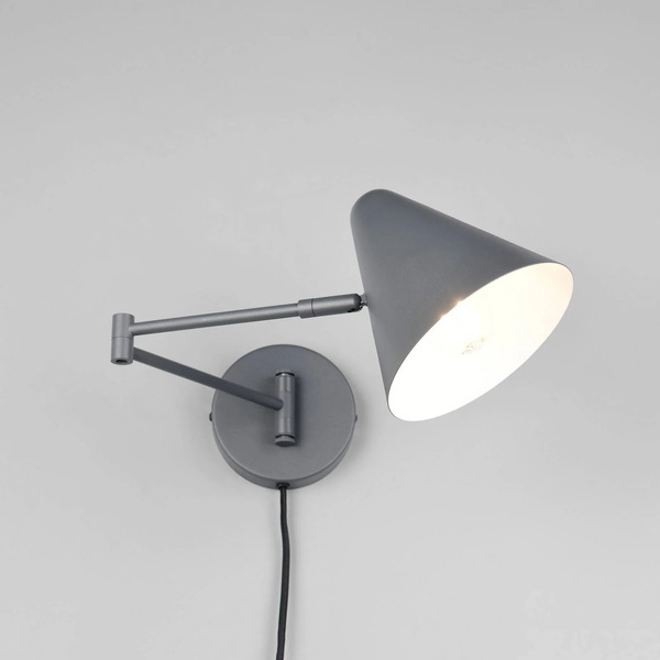  Trio Lighting Trio Lighting Cosima Wall Light, Anthracite, Projection 54 Cm, Metal 