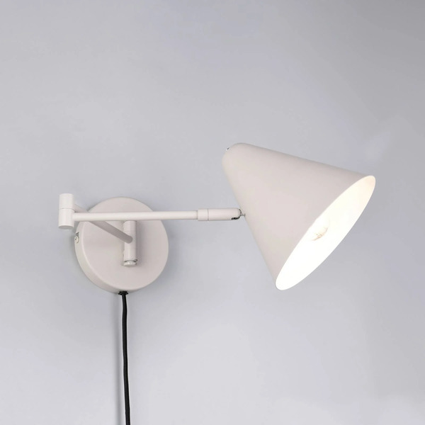  Trio Lighting Trio Lighting Cosima Wall Light, Light Grey, Projection 54 Cm, Metal 
