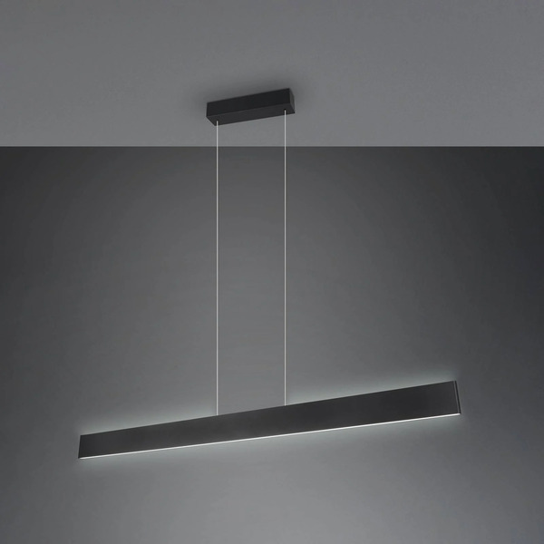  Trio Lighting Trio Lighting Galway Led Pendant Light, Matt Black, Up/down, Cct, Metal 