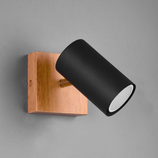  Trio Lighting Trio Lighting Marley Wall Spotlight, Matt Black 