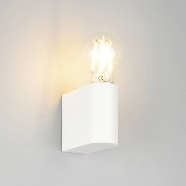  Trio Lighting Trio Lighting Pratella Bathroom Wall Lamp, Width 4 Cm, White, Plastic, Ip44 