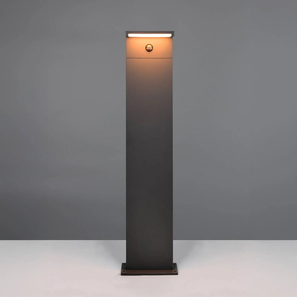  Trio Lighting Trio Lighting Ravi Led Path Light, Anthracite, Height 100 Cm, Sensor, Ip54 
