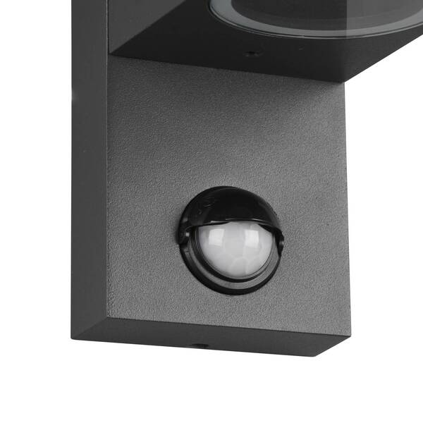  Trio Lighting Trio Lighting Roya Outdoor Wall 1-bulb Sensor Angular Anthracite 