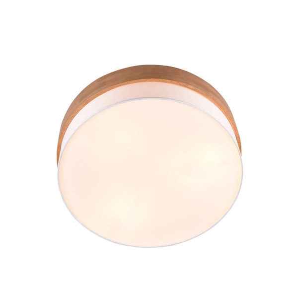  Trio Lighting Trio Lighting Seasons Ceiling Lamp Wood/white ø 50 Cm 