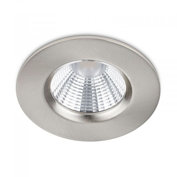  Trio Lighting Trio Lighting Zagros Nickel-coloured Led Recessed Spotlight Ip65 