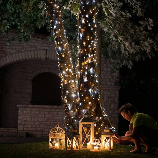  Twinkly Twinkly Cct Black 400-flame 32m Fairy Lights, Uk/ie 