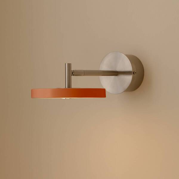  Umage Umage Asteria Short Led Wall Lamp, Orange, Steel, Hardwired 
