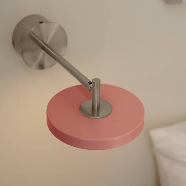  Umage Umage Asteria Short Led Wall Lamp, Pink, Steel, Hardwired 