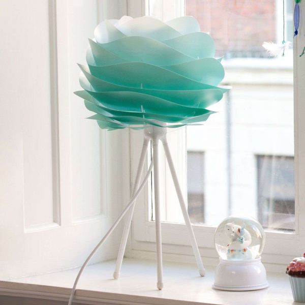  Umage Umage Carmina Mini Table Lamp Turquoise/tripod White 