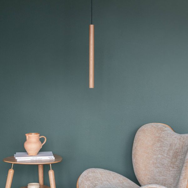  Umage Umage Chimes Tall Led Pendant Light, Light Oak 