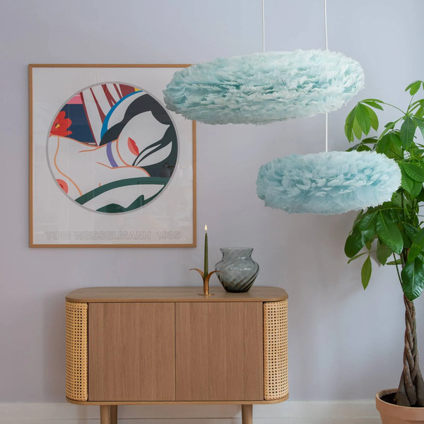  Umage Umage Eos Esther Medium Pendant Light Light Blue/white 