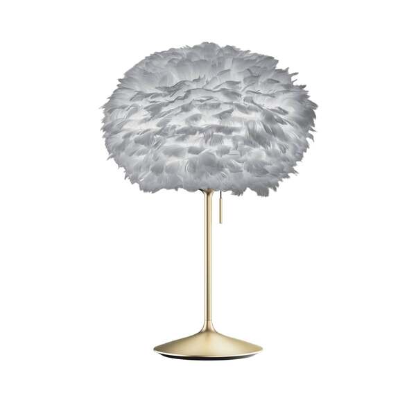  Umage Umage Eos Medium Table Lamp Light Grey/brass 