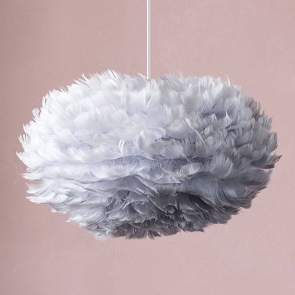  Umage Umage Eos Mini Pendant Light Grey Feathers 