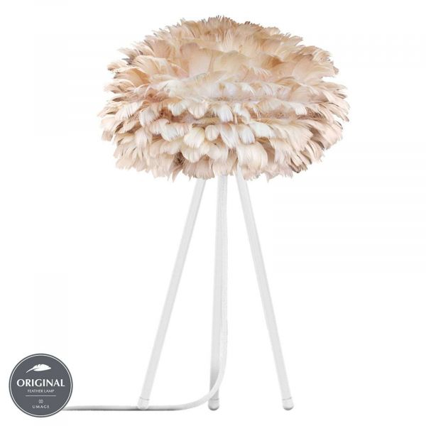  Umage Umage Eos Mini Table Lamp Brown Feathers 