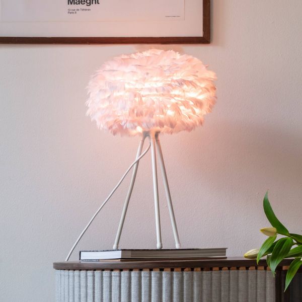  Umage Umage Eos Mini Table Lamp Pink, Tripod White 