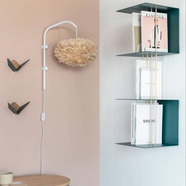  Umage Umage Eos Willow Wall Lamp, White/light Brown 