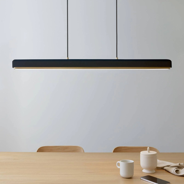  Umage Umage Led Hanging Light Hazel Branch, Black/brass, 100 Cm 