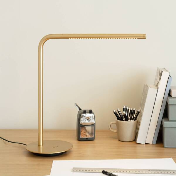  Umage Umage Led Table Lamp Omni, Brass Height 46 Cm Metal Rotatable 