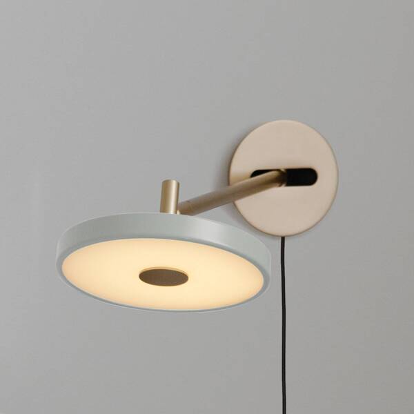  Umage Umage Led Wall Light Asteria Long, Olive/brass, Plug 