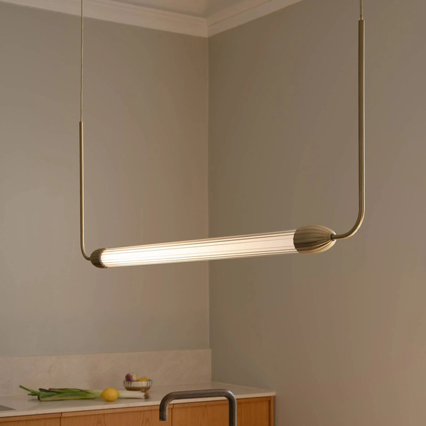  Umage Umage Lemon Squeeze Linear Pendant Light, Brass 138 Cm Gu10 