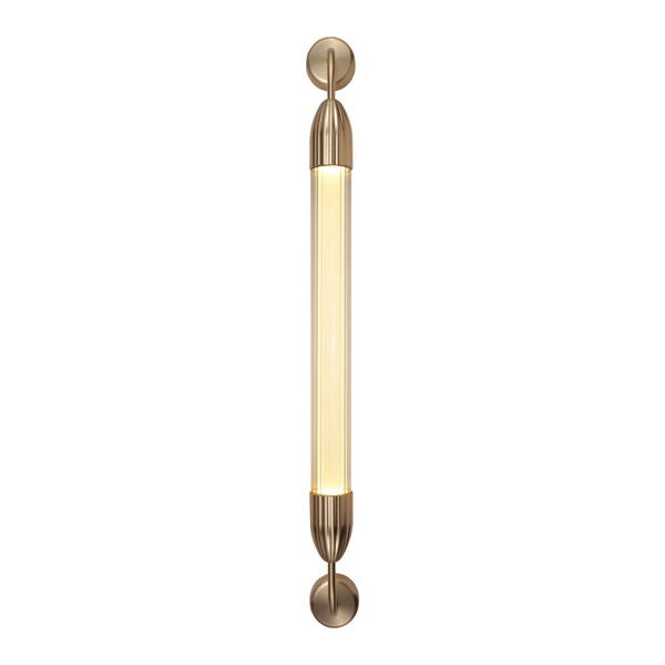  Umage Umage Lemon Squeeze Wall Light, 1-bulb, L 94 Cm, Brass 