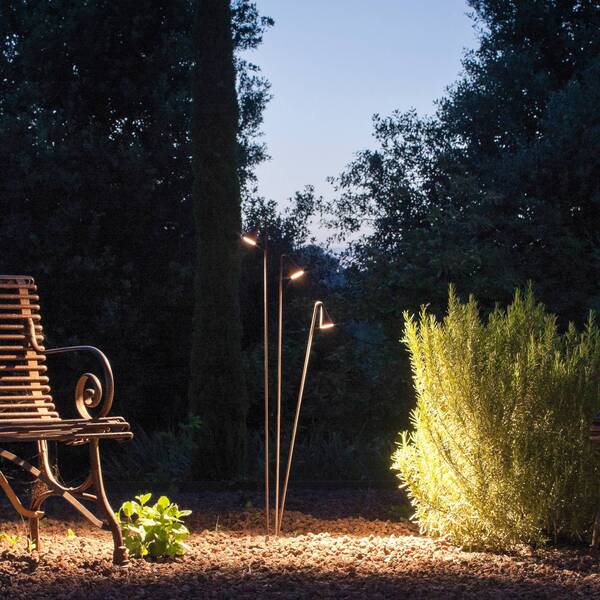  Vibia Vibia Brisa Led Outdoor Floor Lamp, 1-bulb, Brown 