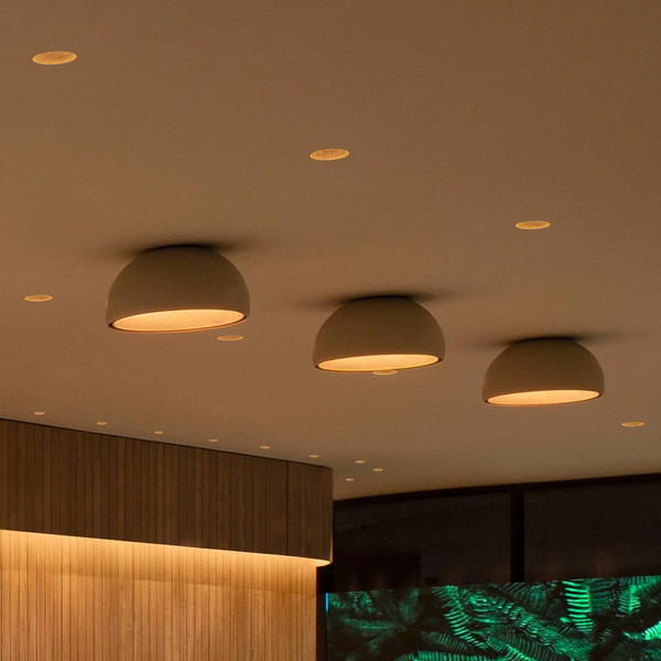  Vibia Vibia Duo 4874 Led Ceiling Light, Cream 