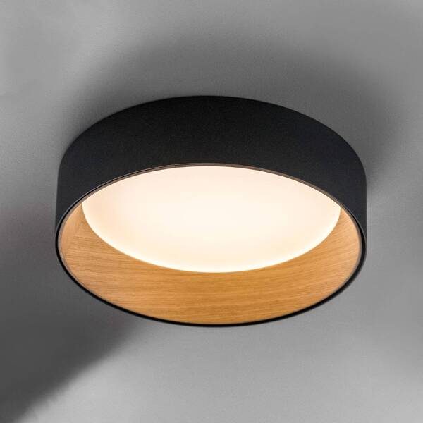  Vibia Vibia Duo 4870 Led Ceiling Light, Graphite 