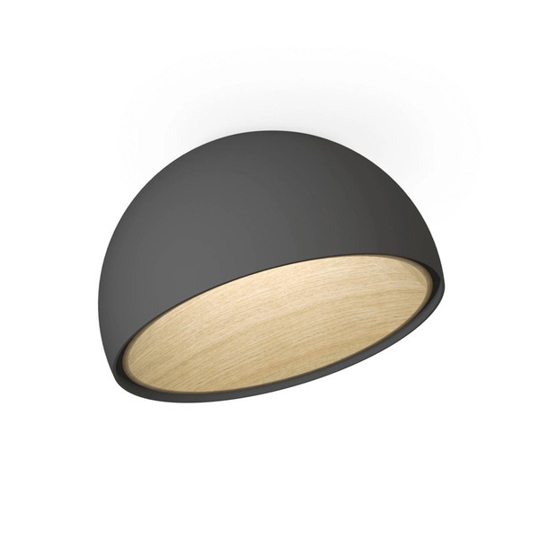  Vibia Vibia Duo 4876 Slanted Led Ceiling Light, Graphite 