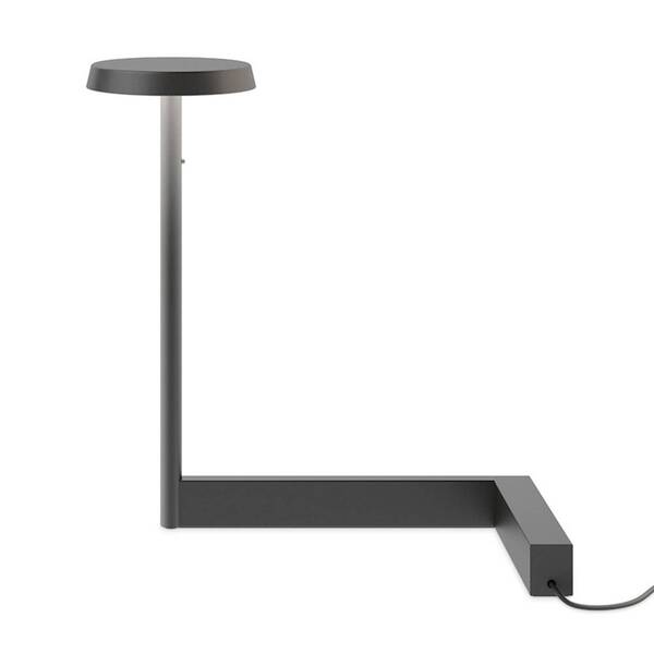  Vibia Vibia Flat Led Table Lamp Height 30 Cm Black 