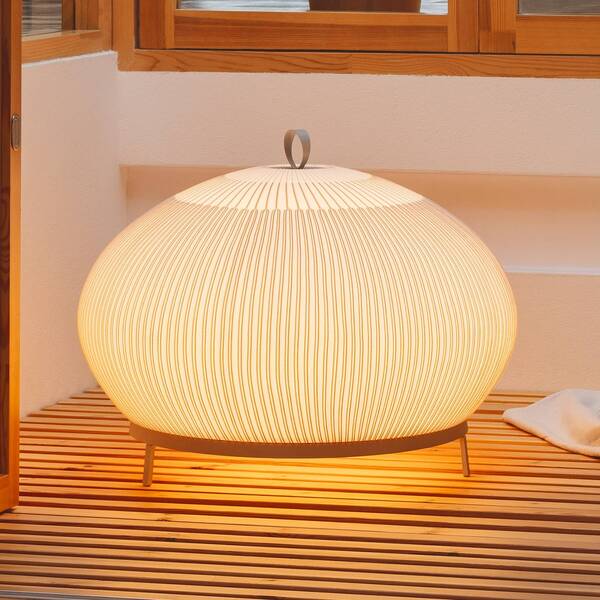 Vibia Vibia Knit Led Floor Lamp, 51 X 65 Cm, Beige, Textile 