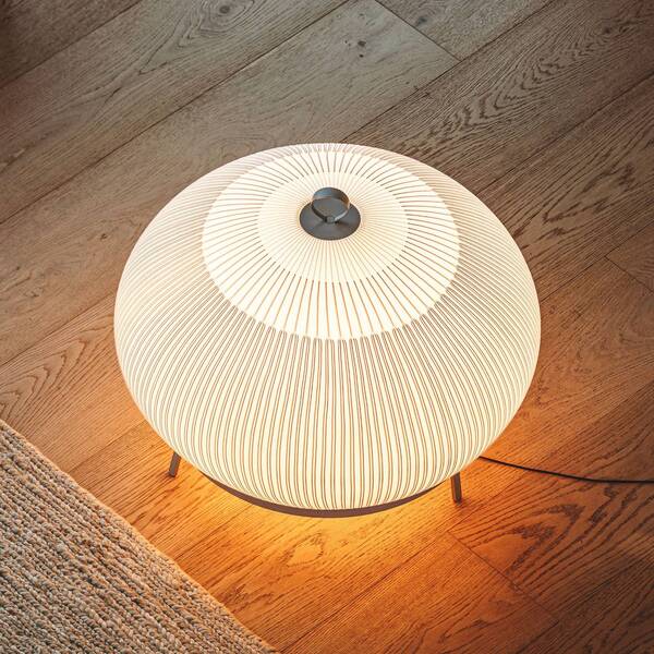  Vibia Vibia Knit Led Floor Lamp, 62 X 65 Cm, Beige, Textile 