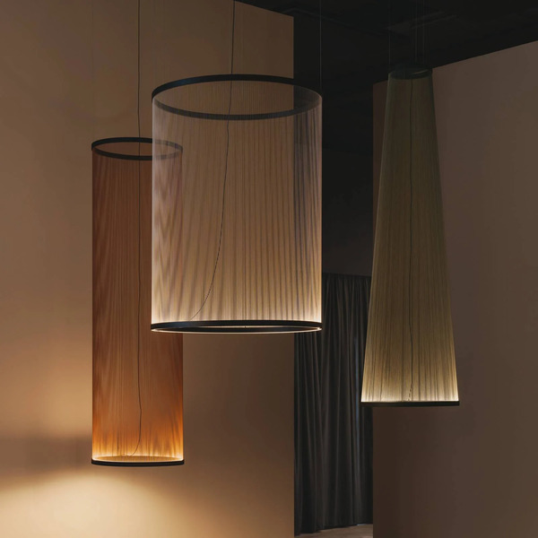  Vibia Vibia Led Hanging Light Array, Green, 193 X 55 Cm, Cone 927 Dimmable 