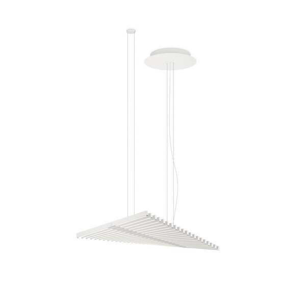  Vibia Vibia Led Pendant Light Rhythm, White, 93 X 47 Cm, 927 Dimmable 