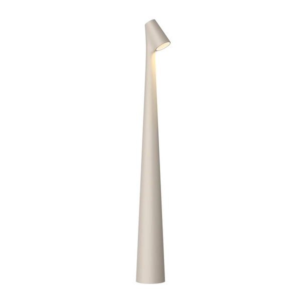  Vibia Vibia Led Rechargeable Table Lamp Africa, Height 45 Cm, Light Beige 