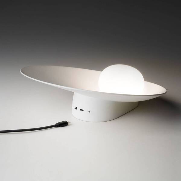  Vibia Vibia Musa 7404 Table Lamp With Battery, White 