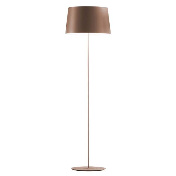 Vibia Vibia Warm 4906 Designer Floor Lamp, Brown 