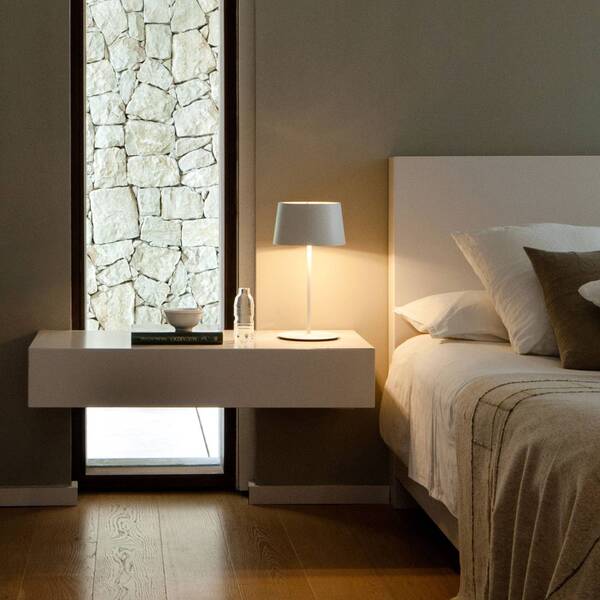  Vibia Vibia Warm 4896 Table Lamp, ø 22 Cm, White 