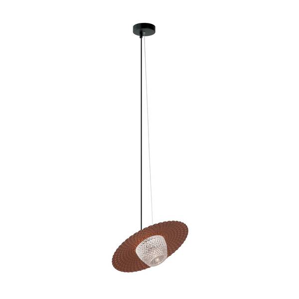  Viokef Viokef Carmen Pendant Light, One-bulb, Coffee 