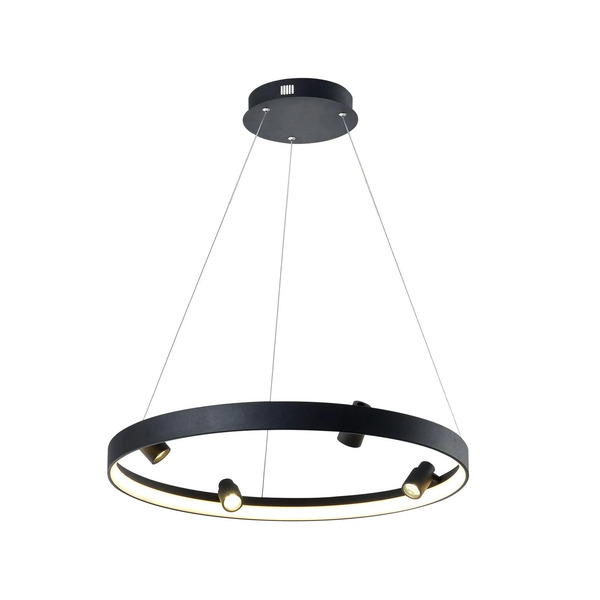  Viokef Viokef Led Pendant Light Denis, Circular With Four Spots 
