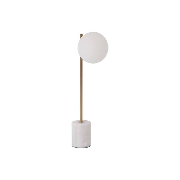  Viokef Viokef Silvana Table Lamp, White/gold-coloured 
