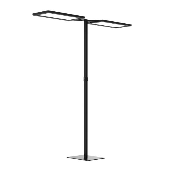  Waldmann Waldmann Yara.double Led Floor Lamp Cct, Bt, Pir, Black 