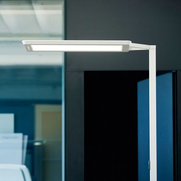  Waldmann Waldmann Yara.single Led Floor Lamp Cct, Bt, Ltx, Silver 