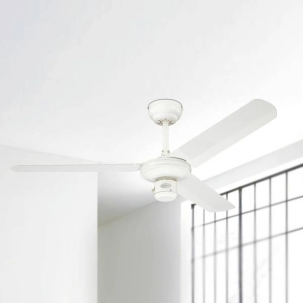  Westinghouse Westinghouse Ceiling Fan Industrial White Quiet ø 122 Cm 