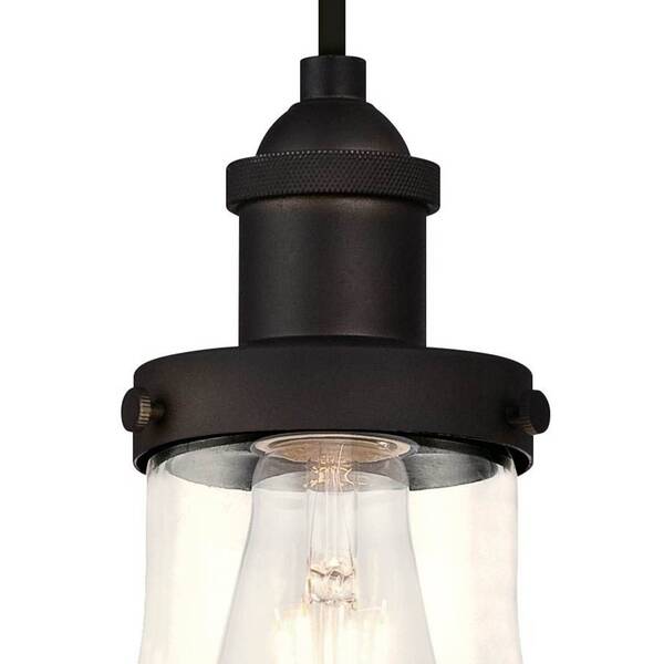  Westinghouse Westinghouse 633 Pendant Light, Bronze, Clear 