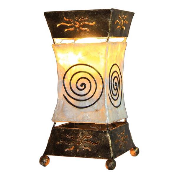  Woru Woru Bright Xenia Table Lamp With A Spiral Motif 