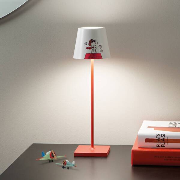  Zafferano Zafferano Poldina Aviator Led Rechargeable Table Lamp Ip65 